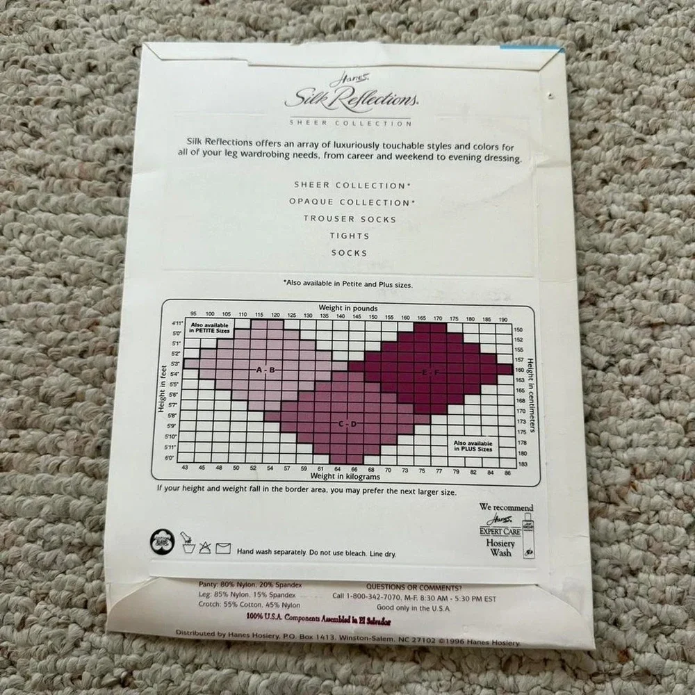 VINTAGE HANES PANTYHOSE